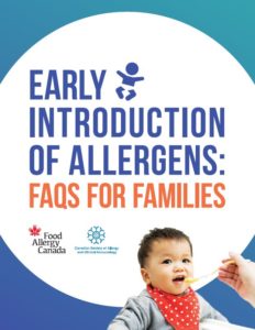 Early introduction of allergens: FAQs for families